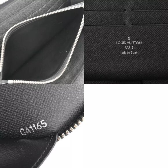 LOUIS VUITTON Taiga Zippy Organizer NM Ardoise - Picture 12 of 12